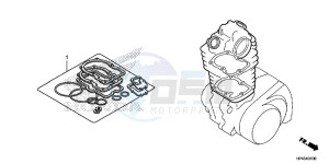 TRX420TMD TRX420 Europe Direct - (ED) drawing GASKET KIT A