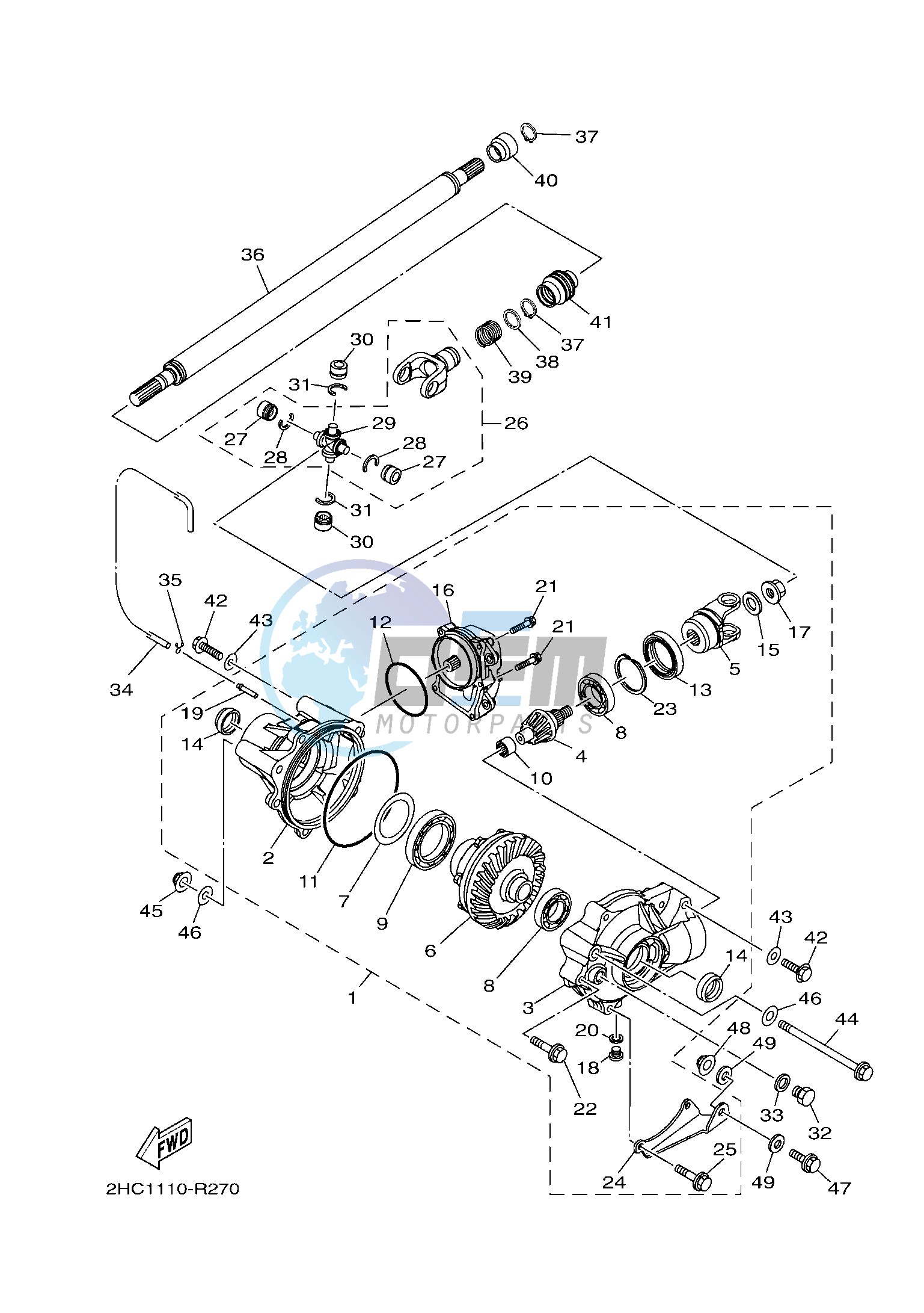 FRONT DIFFERENTIAL