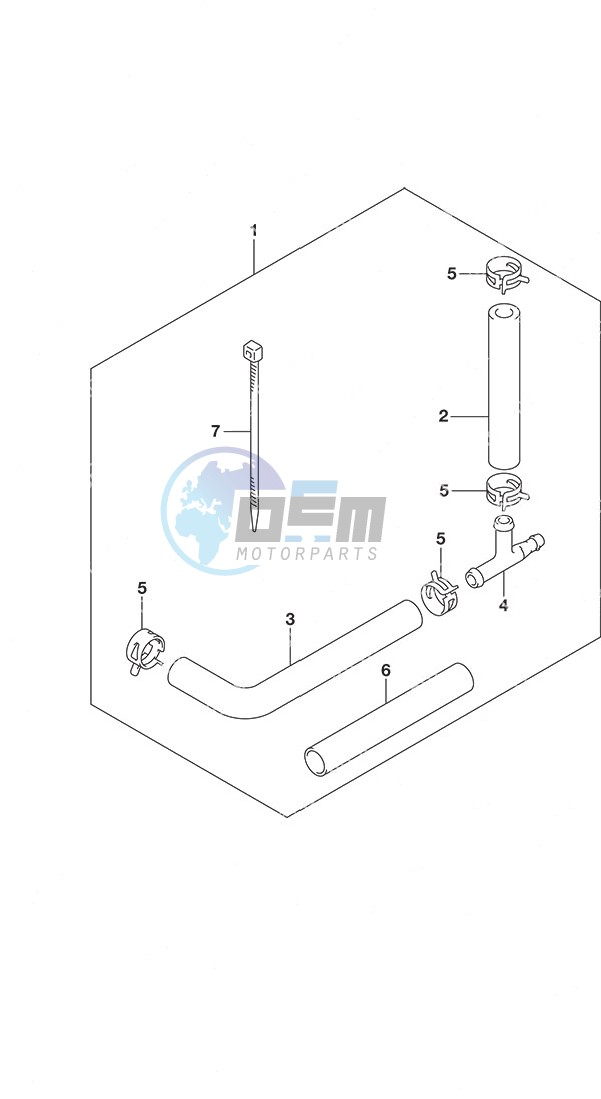 Water Pressure Gauge Sub Kit