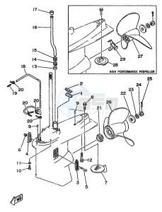 L150CETO drawing PROPELLER-HOUSING-AND-TRANSMISSION