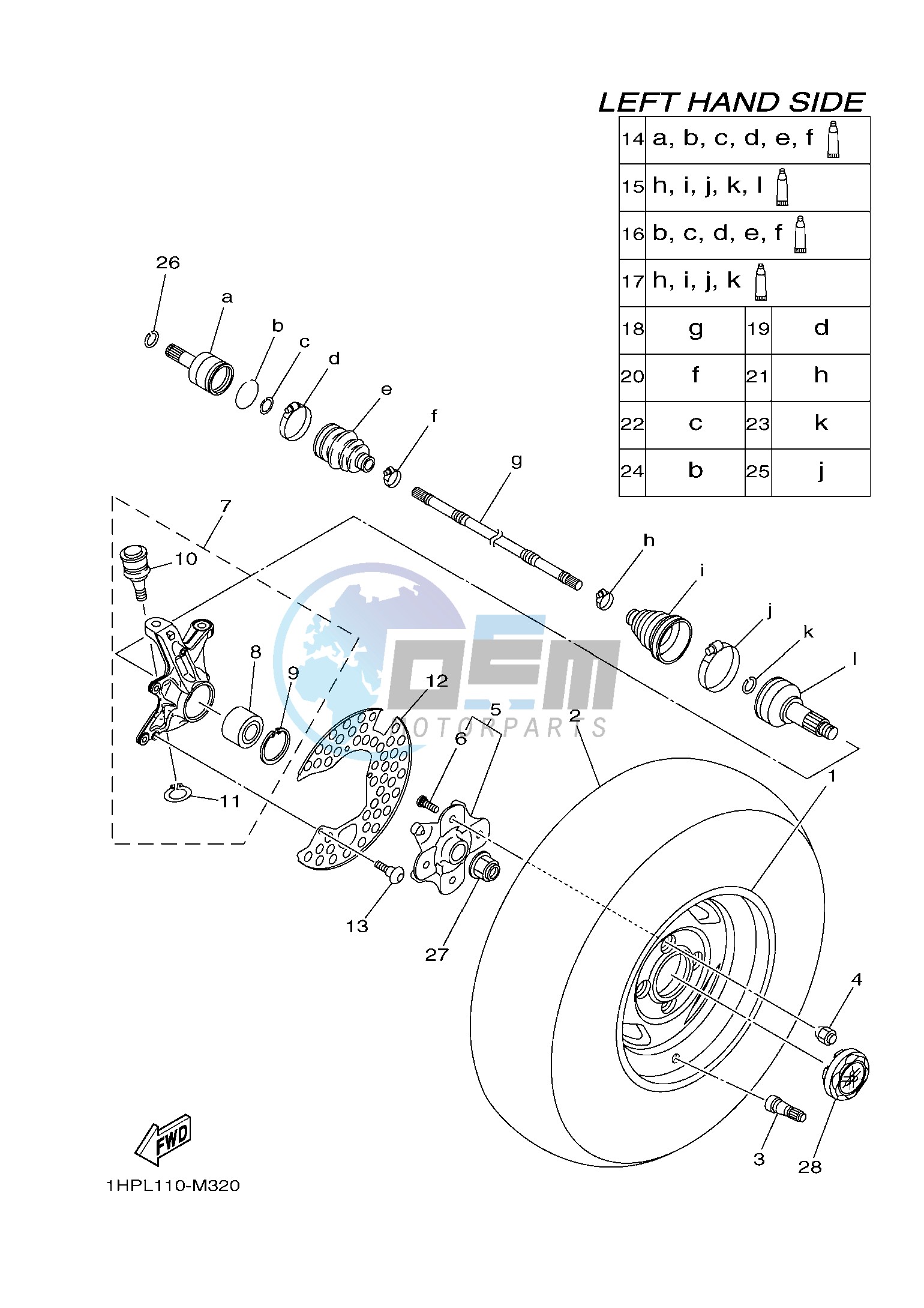 FRONT WHEEL