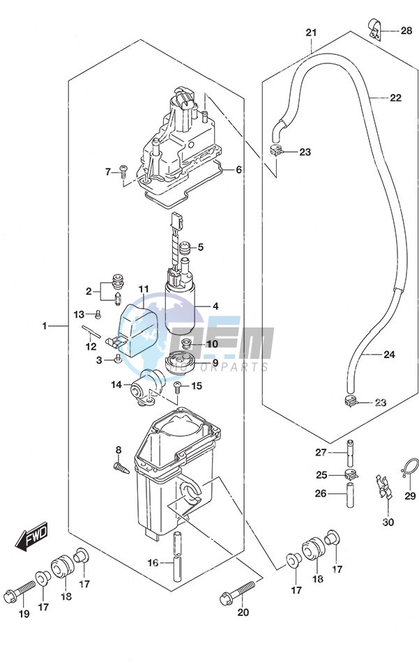 Fuel Vapor Separator