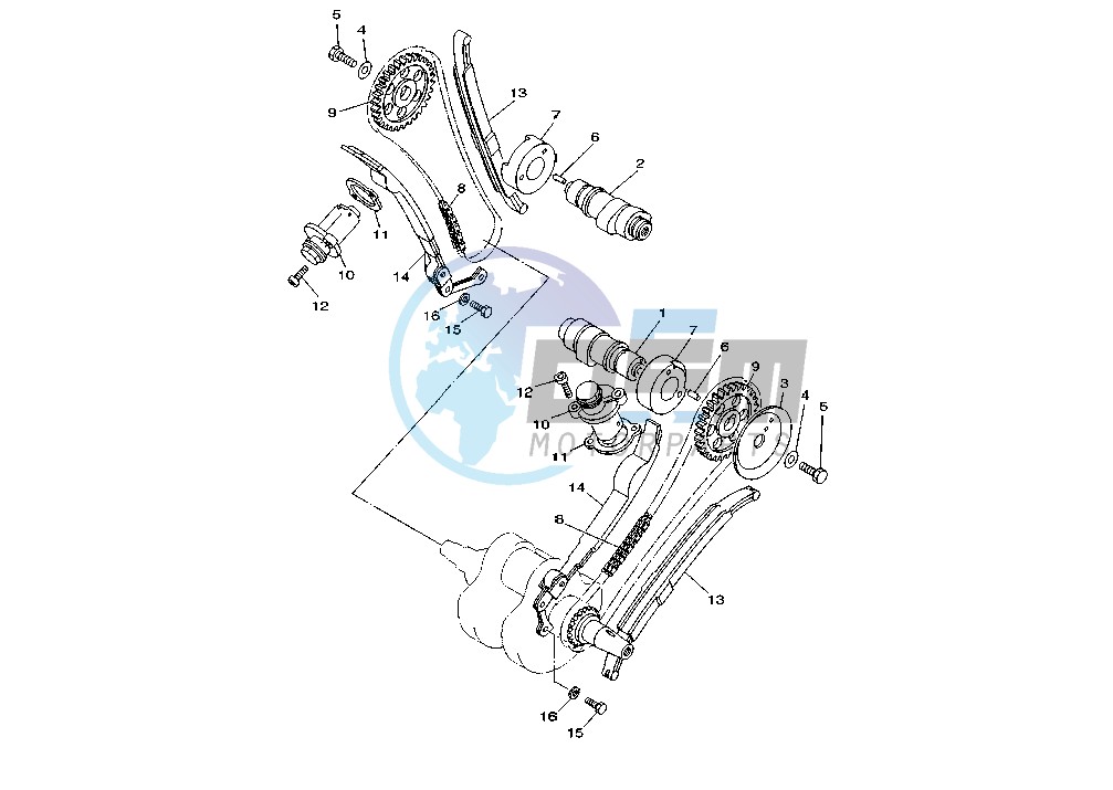 CAMSHAFT -CHAIN