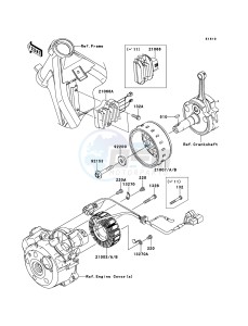 D-TRACKER_125 KLX125DBF GB XX (EU ME A(FRICA) drawing Generator