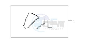 CBR600RA9 E / ABS MME drawing WINDSCREEN