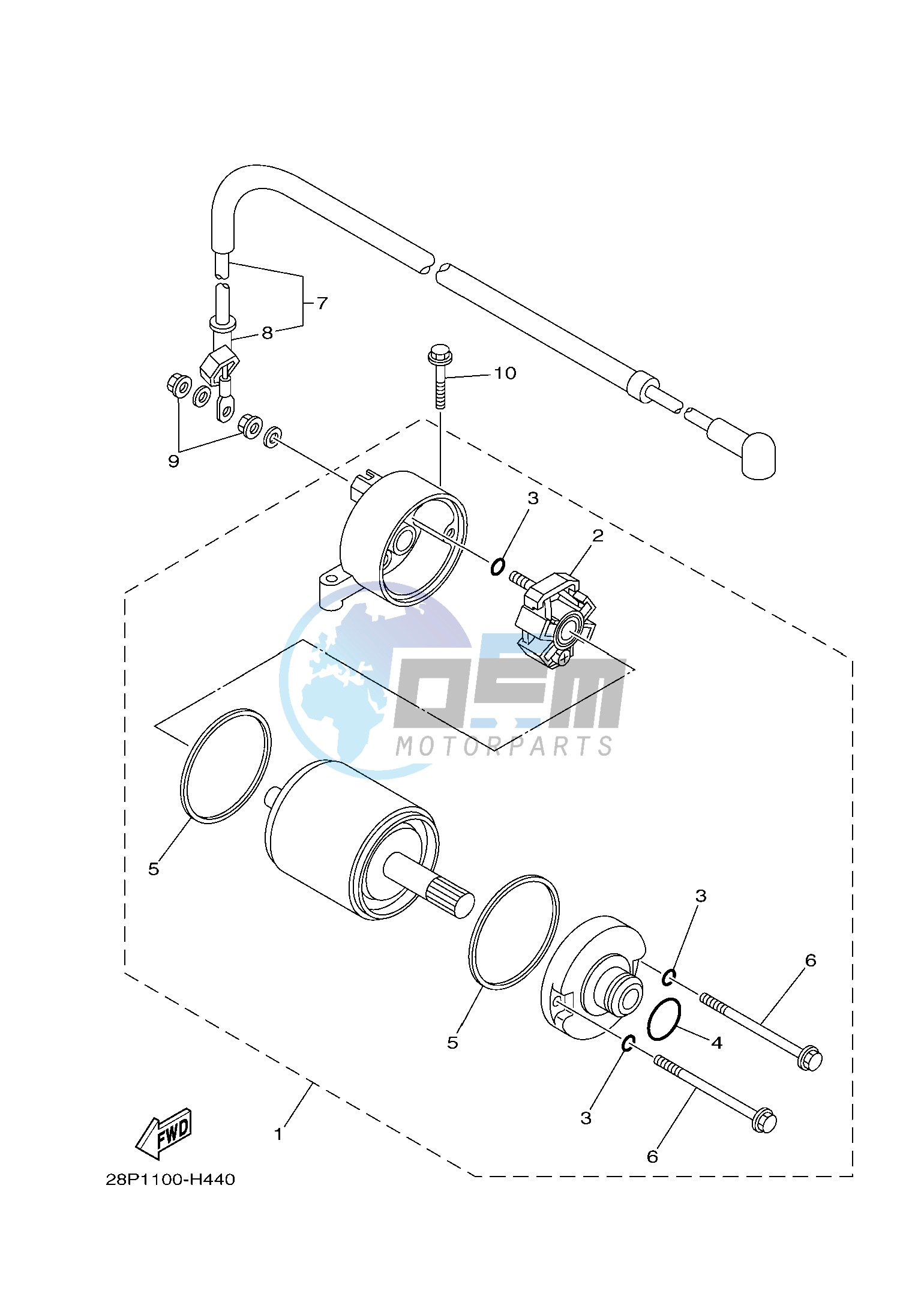 STARTING MOTOR