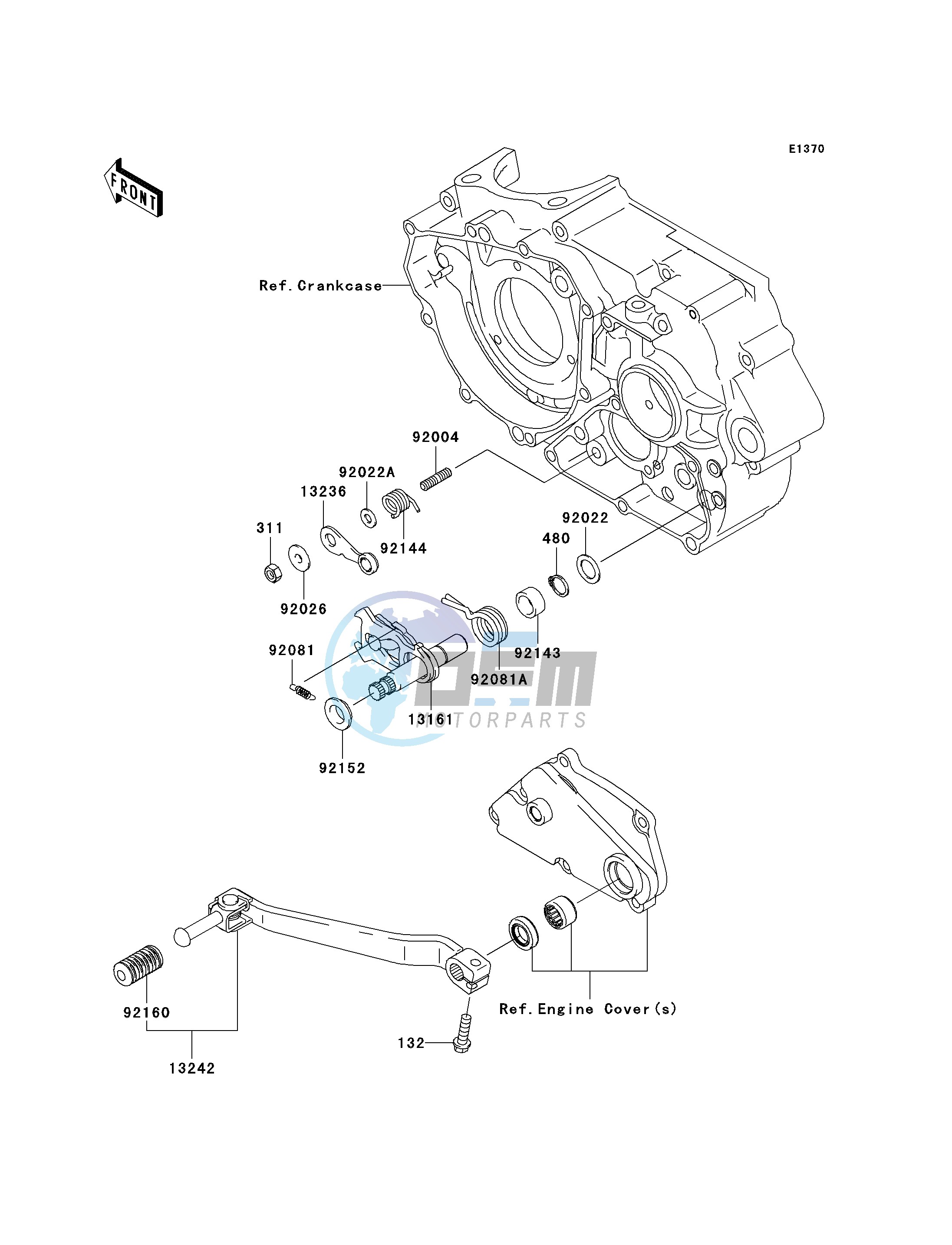 GEAR CHANGE MECHANISM