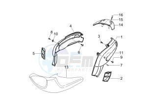 Typhoon 50 serie speciale drawing Side cover - Spoiler