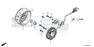 CBR125RF CBR125R 2ED - (2ED) drawing GENERATOR