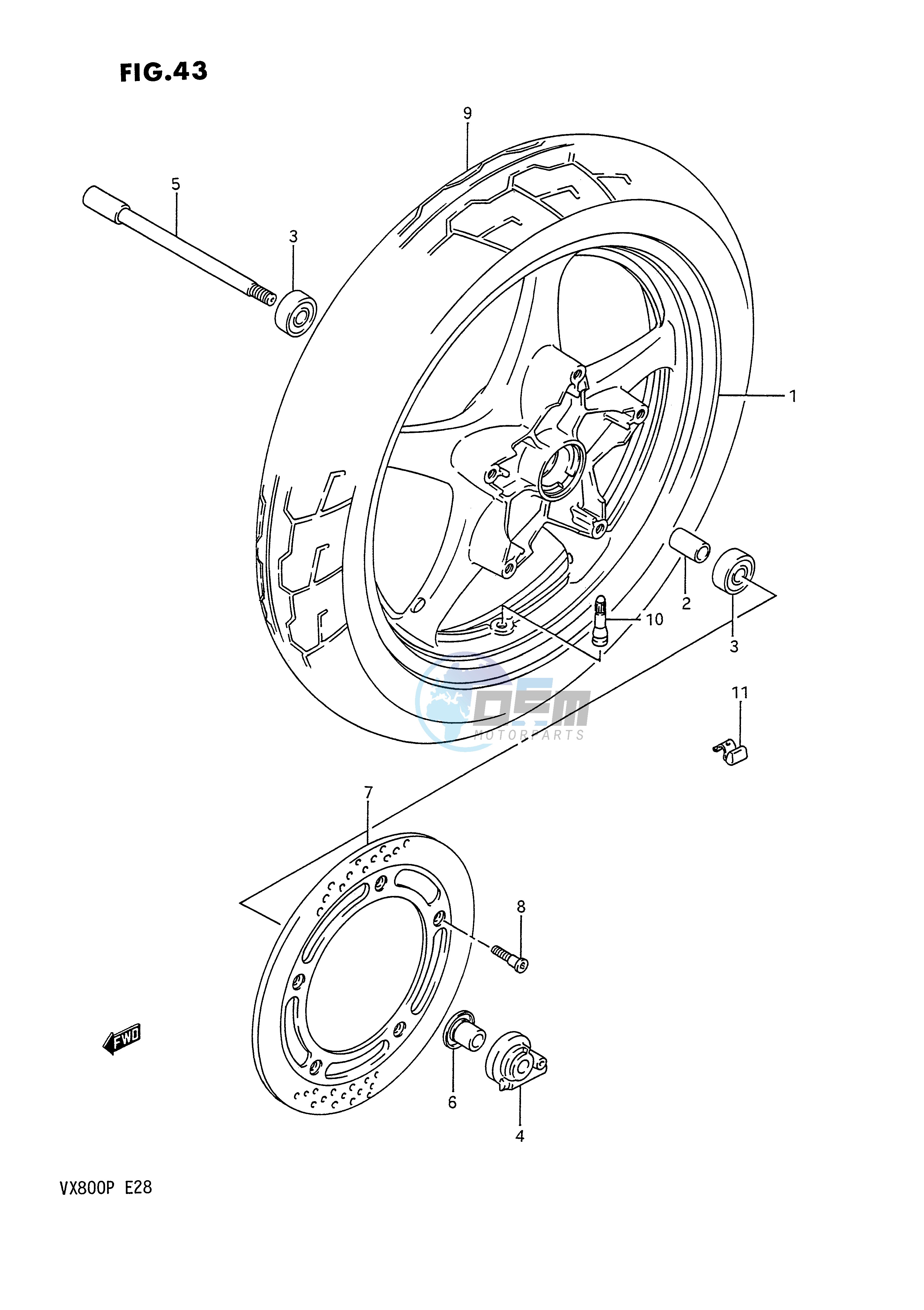 FRONT WHEEL