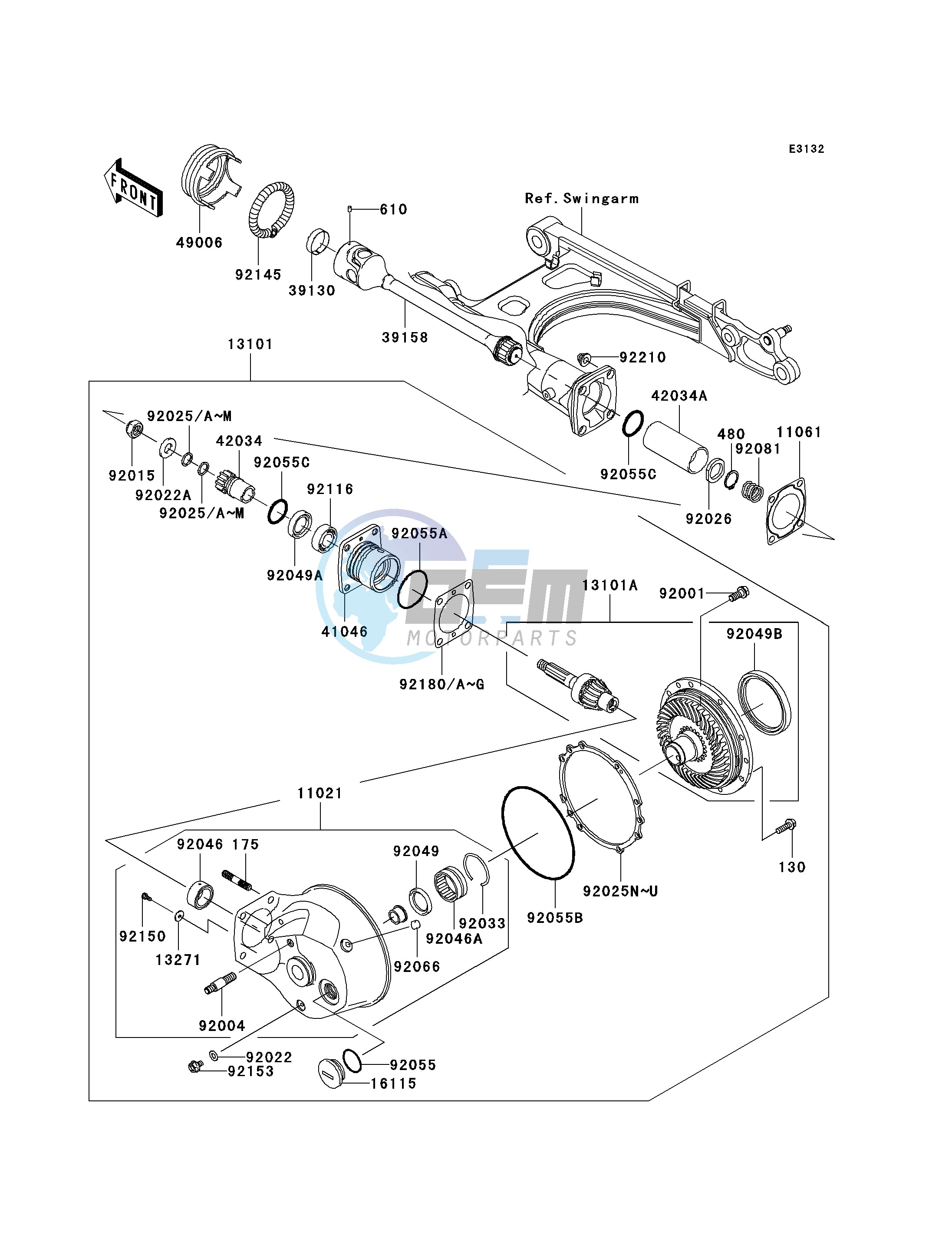 DRIVE SHAFT_FINAL GEAR