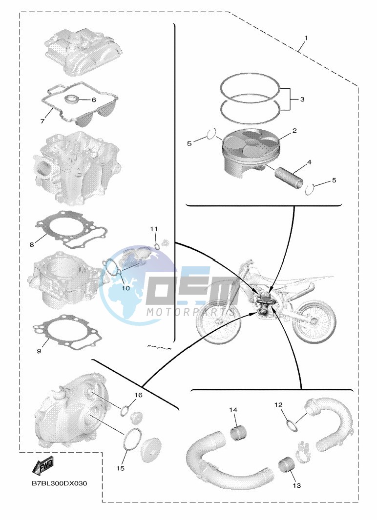 PISTON REBUILT KIT