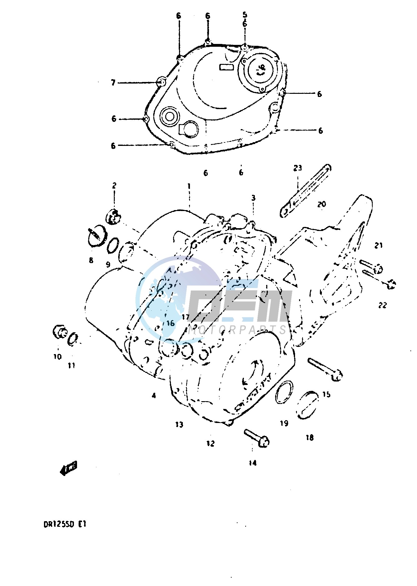 CRANKCASE COVER