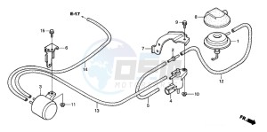 VTR1000SP RC51 drawing SOLENOID VALVE (VTR1000SP Y/1)