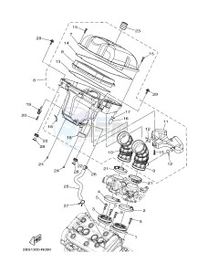 XT1200ZE SUPER TENERE ABS (2KB1 2KB2) drawing INTAKE