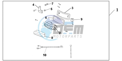 REAR FOG LIGHT SET