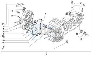 Beverly 500 (USA) USA drawing Crankcase