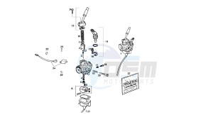 SENDA SM X-RACE - 50 CC VTHSR2E1A EU2 drawing CARBURETOR