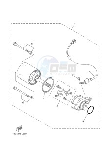 T110C (40BB) drawing STARTING MOTOR