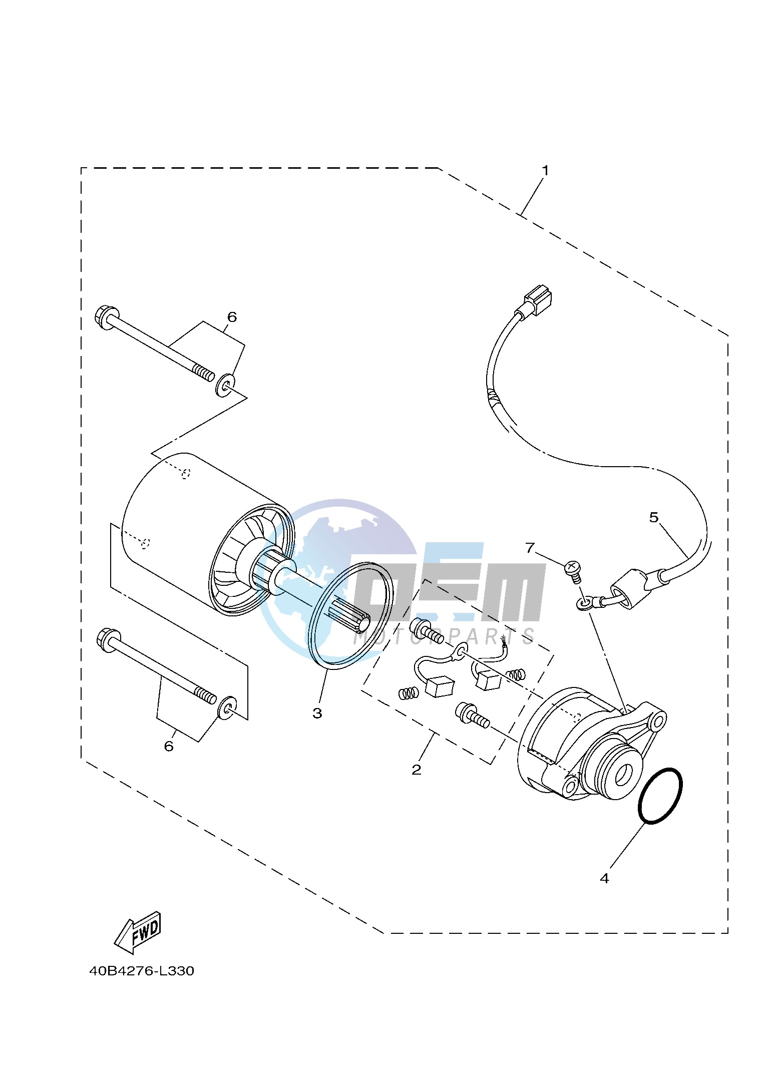 STARTING MOTOR