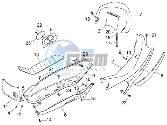 Side coverings-Spoiler