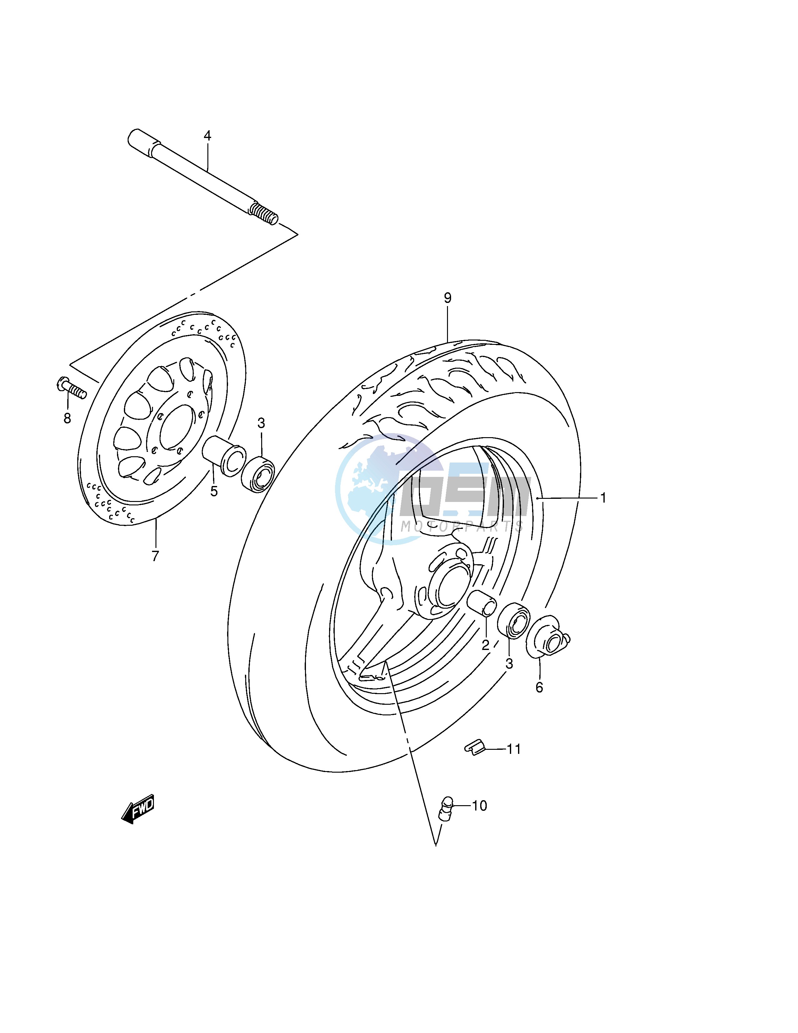 FRONT WHEEL