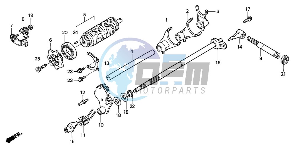 GEARSHIFT FORK