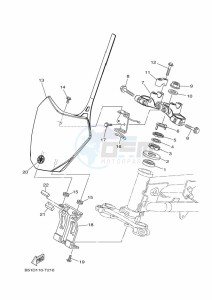 TT-R110E (B51U) drawing STEERING