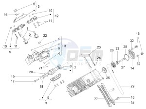 Audace 1400 Carbon 1380 (EMEA) drawing RH cylinder timing system