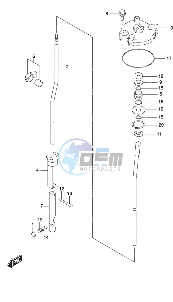 Shift Rod High Thrust