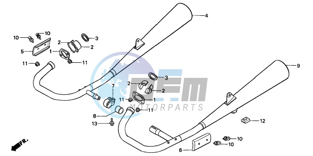 EXHAUST MUFFLER