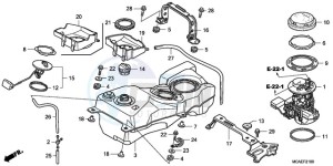 GL18009 NZ / AB NAV - (NZ / AB NAV) drawing FUEL TANK