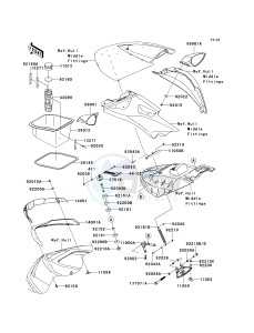 JT 1500 C [ULTRA LX] (C7F-C8F ) C7F drawing HULL FRONT FITTINGS