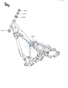 KXT 250 A [TECATE] (A1) [TECATE] drawing FRAME -- 84 A1- -