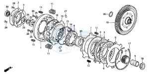 C90Z 50 drawing CLUTCH