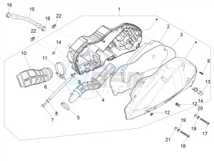 MP3 500 MAXI SPORT ABS (NAFTA) drawing Air filter