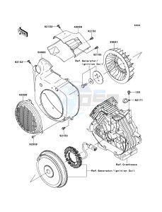 MULE_610_4X4 KAF400ABF EU drawing Cooling