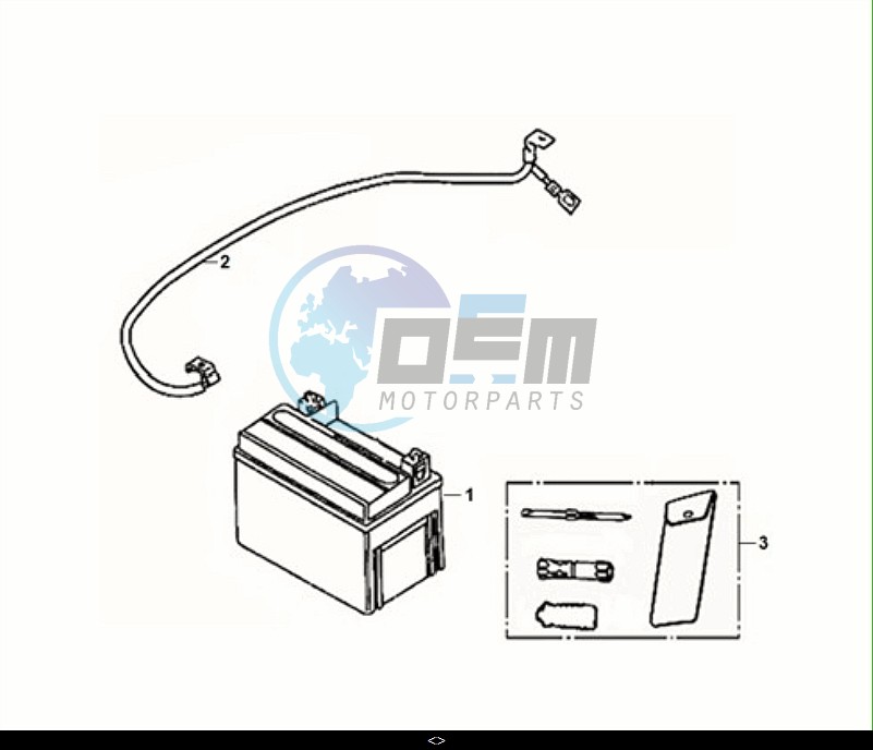 BATTERY - TOOL BOX