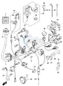 LT-A500XP drawing WIRING HARNESS