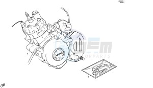 SENDA SM X-TREM 2A EDIZIONE - 50 CC VTHSR2C1A EU2 2A EDIZIONE drawing ENGINE