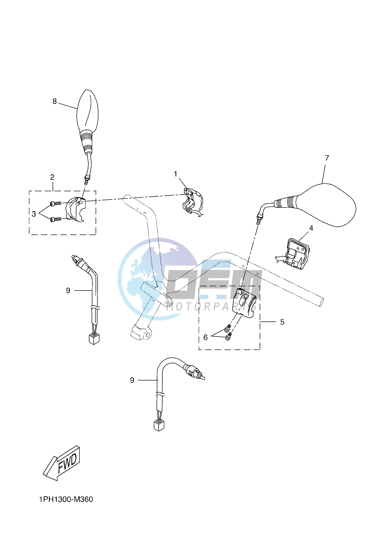 HANDLE SWITCH & LEVER