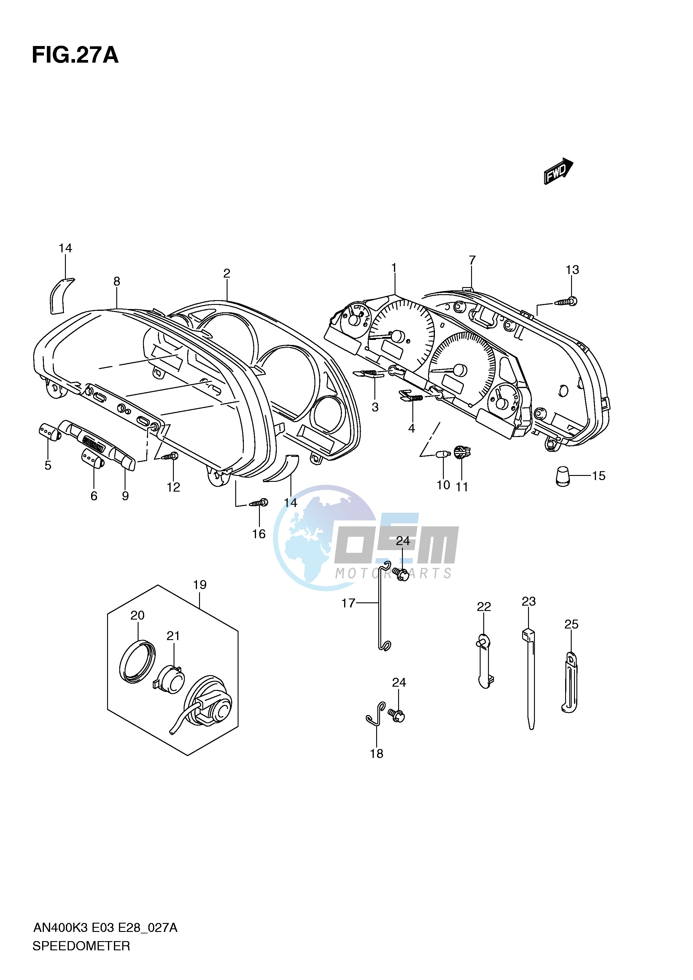 SPEEDOMETER (AN400SK5 SK6)