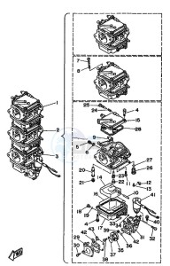 40H drawing CARBURETOR