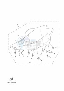 YFZ450R (BW2V) drawing SEAT