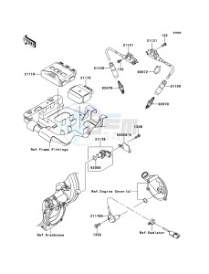 KVF650_4X4 KVF650FCF EU drawing Ignition System