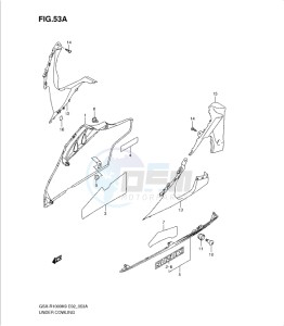 GSX-R1000 drawing UNDER COWLING (MODEL L0)