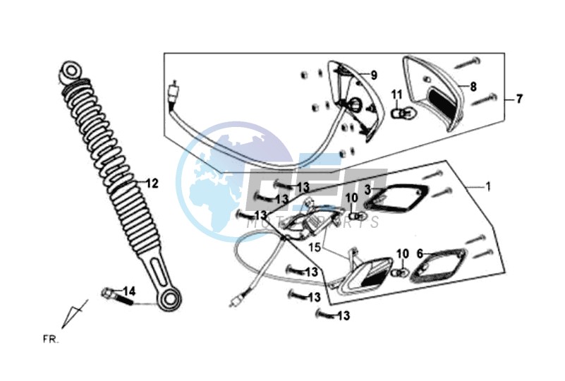 TAIL LIGHT - REAR SUSPENSION