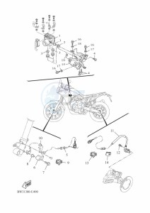 XTZ690-U TENERE 700 (BW32) drawing ELECTRICAL 3