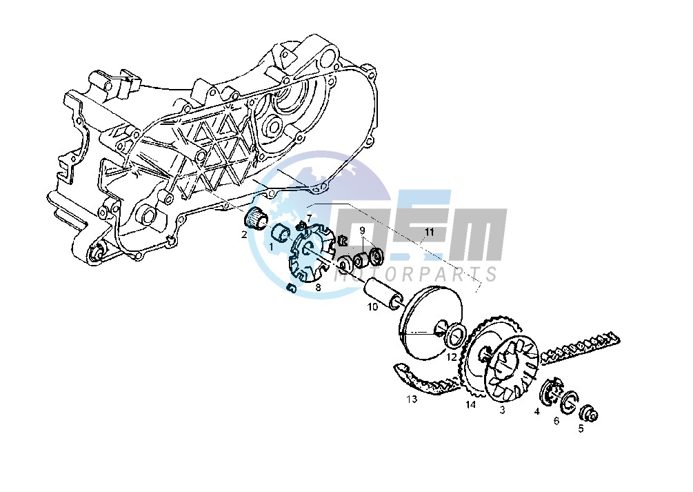 DRIVING PULLEY