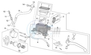 RST 1000 Futura drawing Clutch pump